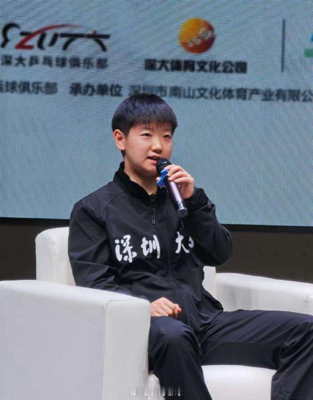 孙颖莎来深圳啦  孙颖莎：我在深圳当巨人  