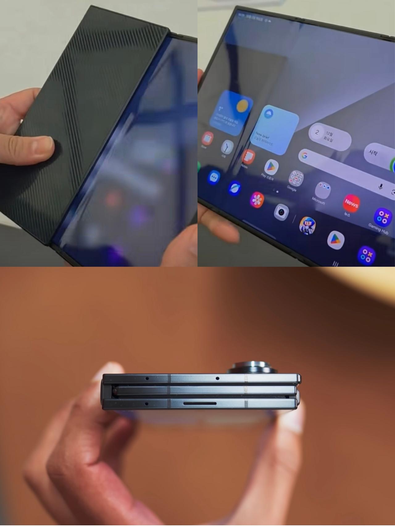 三星三折叠怎么这样，是被华为逼的不行了吗……

刚刚去看了三星Galaxy Z 