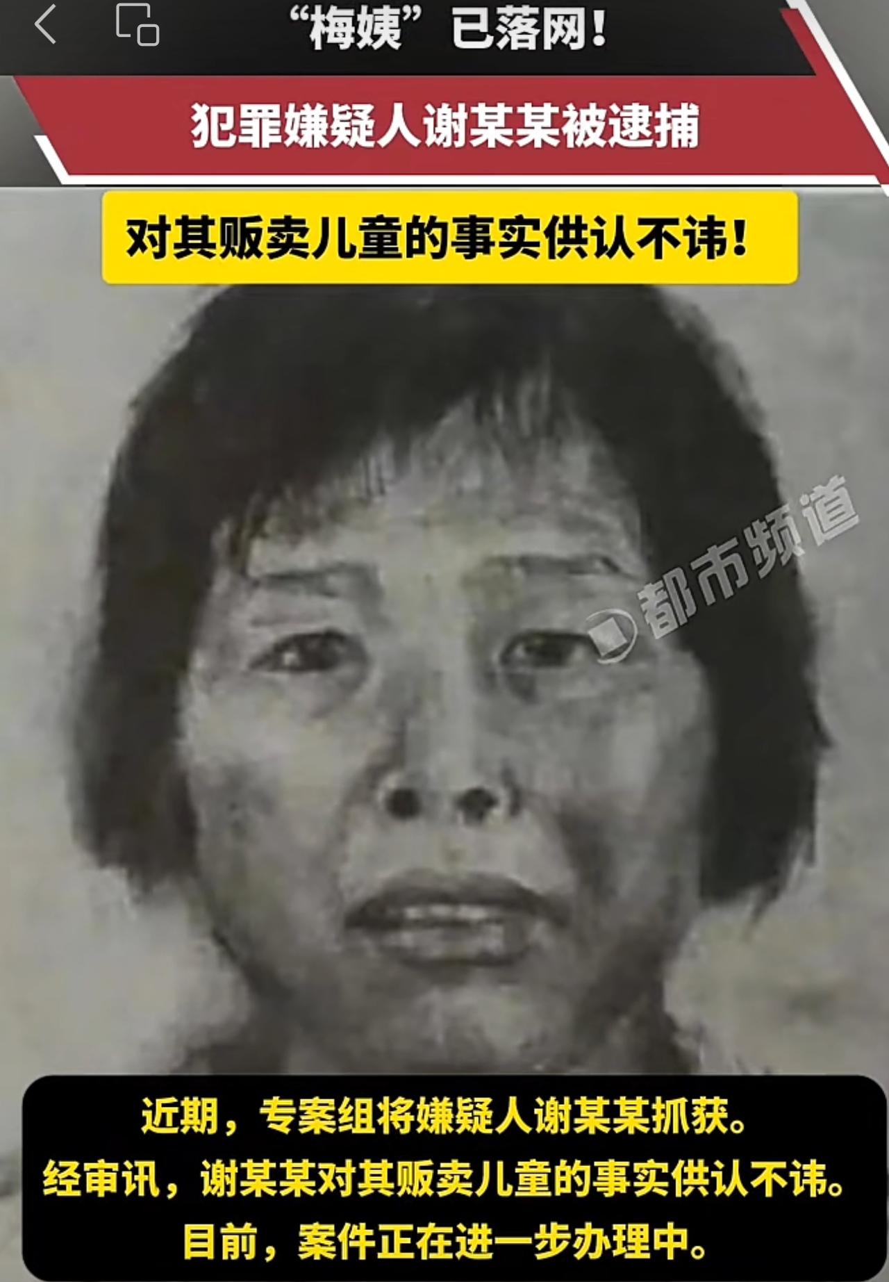 大快人心！梅姨落网！这个恶魔终于栽了！

刚刚传来消息，那个让人恨得牙痒痒的“梅