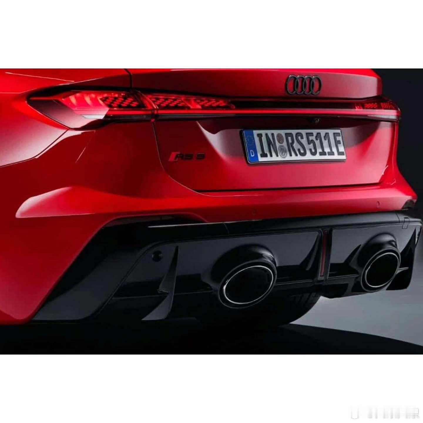 全新一代奥迪RS5官图泄露，Sedan版本肌肉感十足！预估2028年进入国内市场