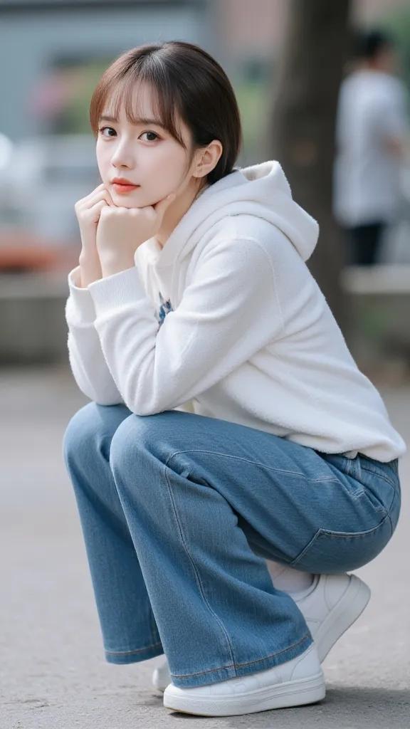 男生都喜欢穿牛仔裤的女孩吗女牛仔裤穿搭 日常牛仔裤穿搭 女生牛仔裤穿搭 牛仔裤男