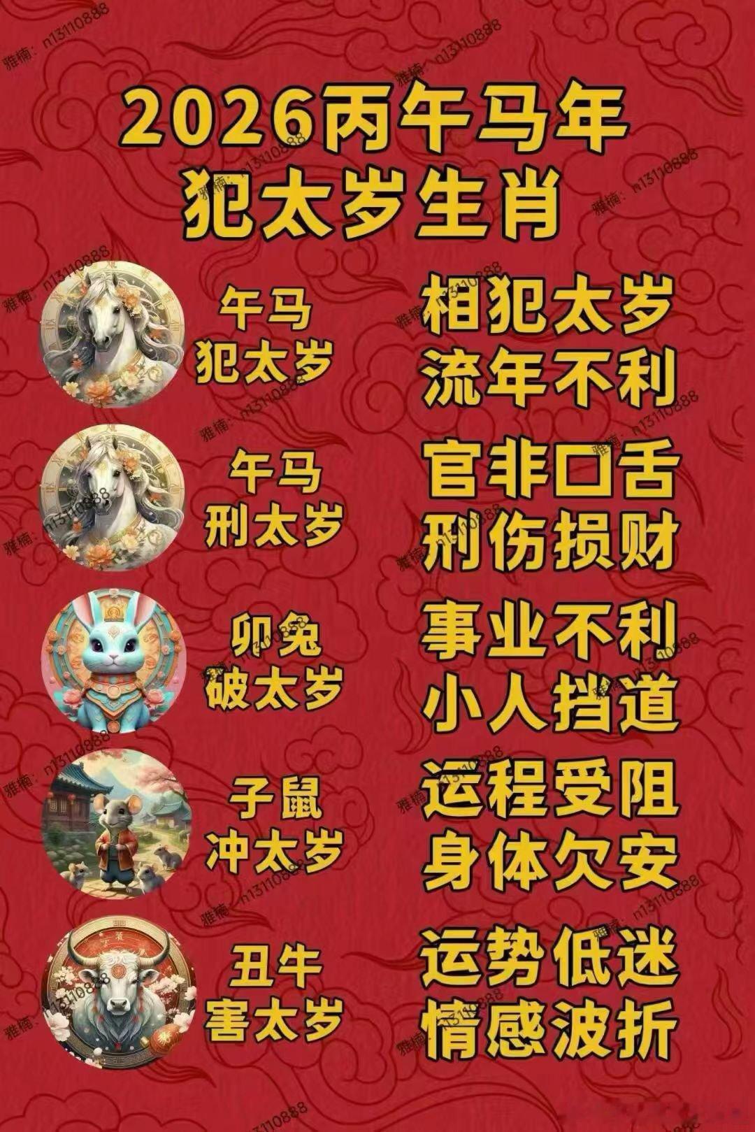 【犯太岁有哪些具体表现】1、感情不顺，时常爆发矛盾，家庭不和2、工作难晋升，多有