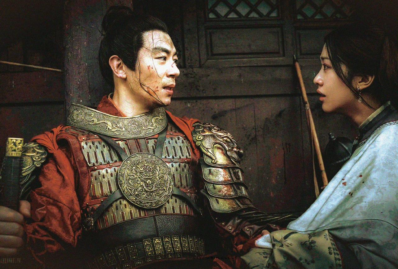 看电视剧《大生意人》，被李成和白依梅之间乱世中的爱情所打动，乱世烽火里，幸福虽然