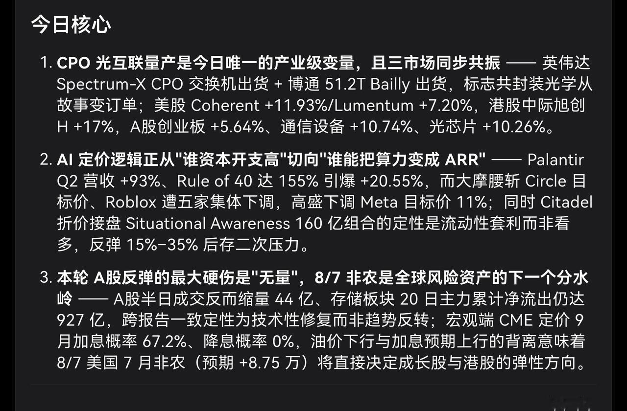 投资笔记之2026年8月4日