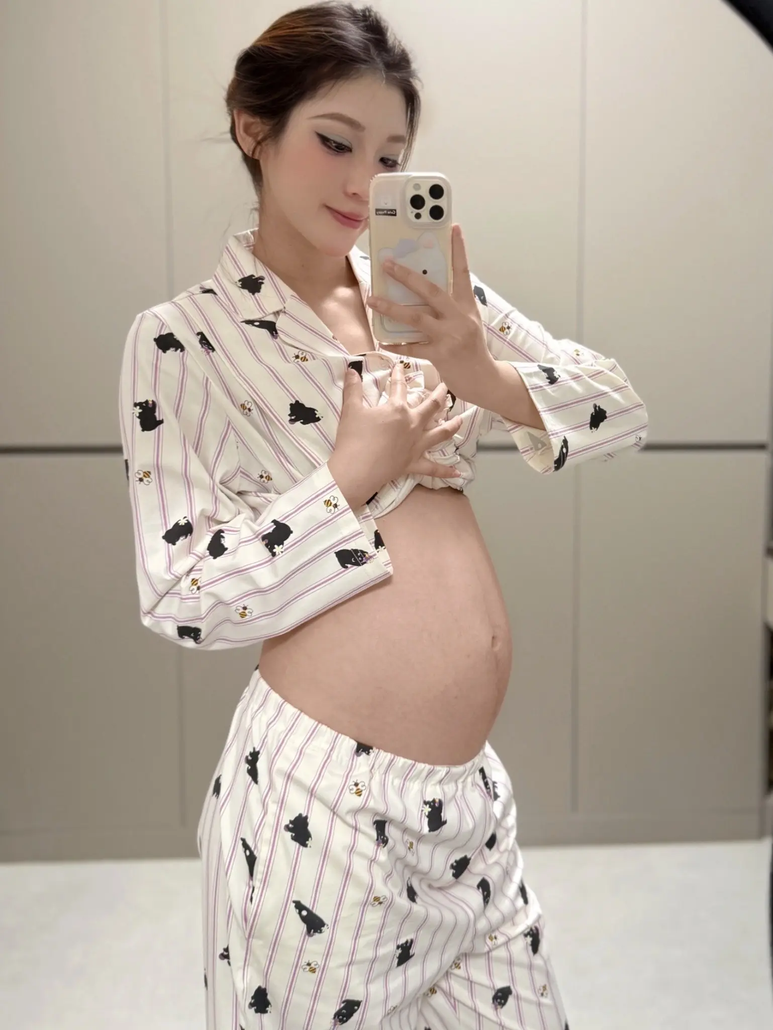 27周已经开始水肿了，是不是有点过早。