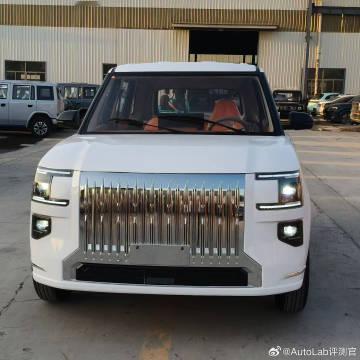 老头乐版极氪9X已经下线了【来自懂车帝车友圈】