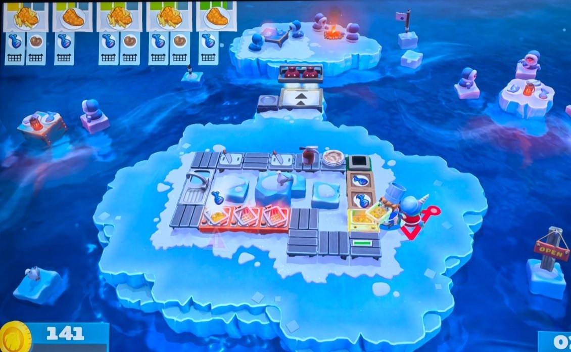 你们玩过胡闹厨房不，我感觉比上班还累