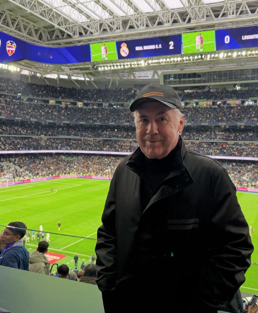 安切洛蒂：“看到皇家马德里赢球真是太开心了！” 