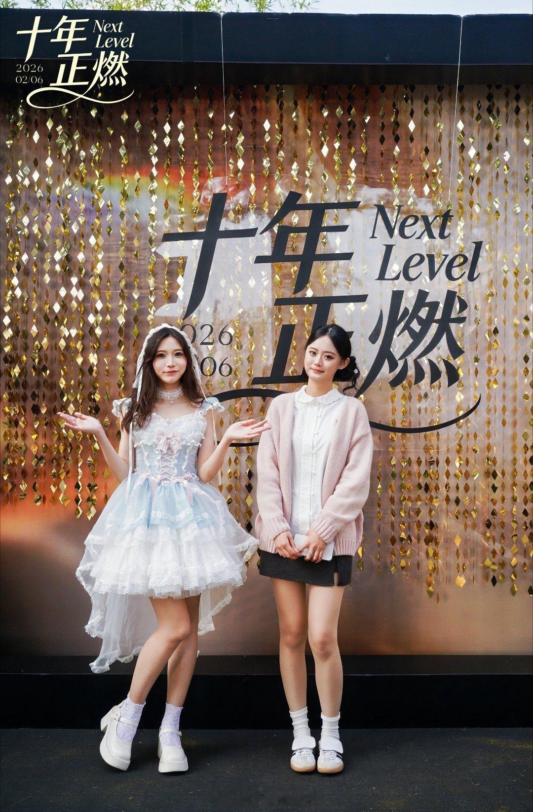 十周年的华衣美人们大家车年会不能停