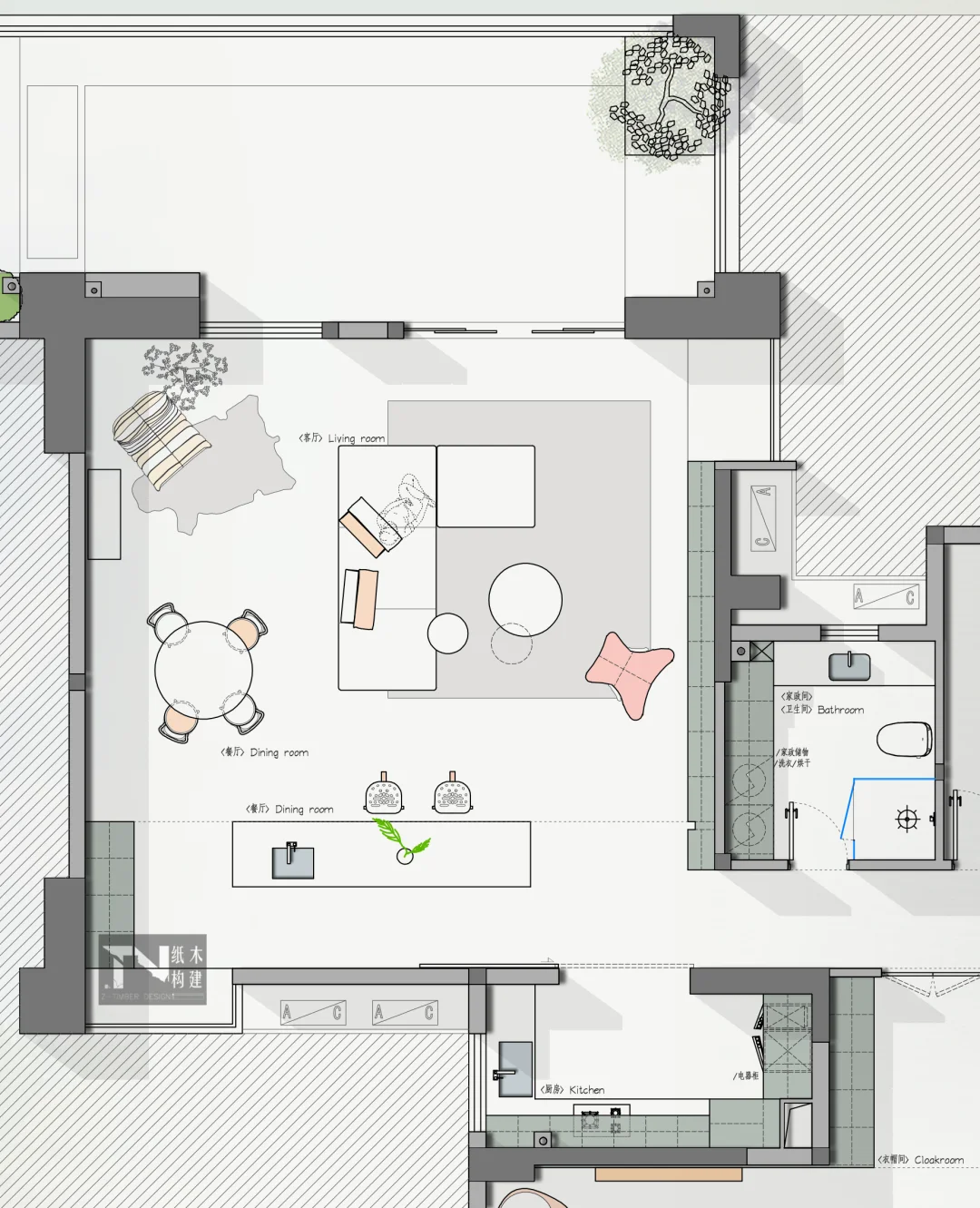 第一次买房就买到第四代住宅，超美的阳台