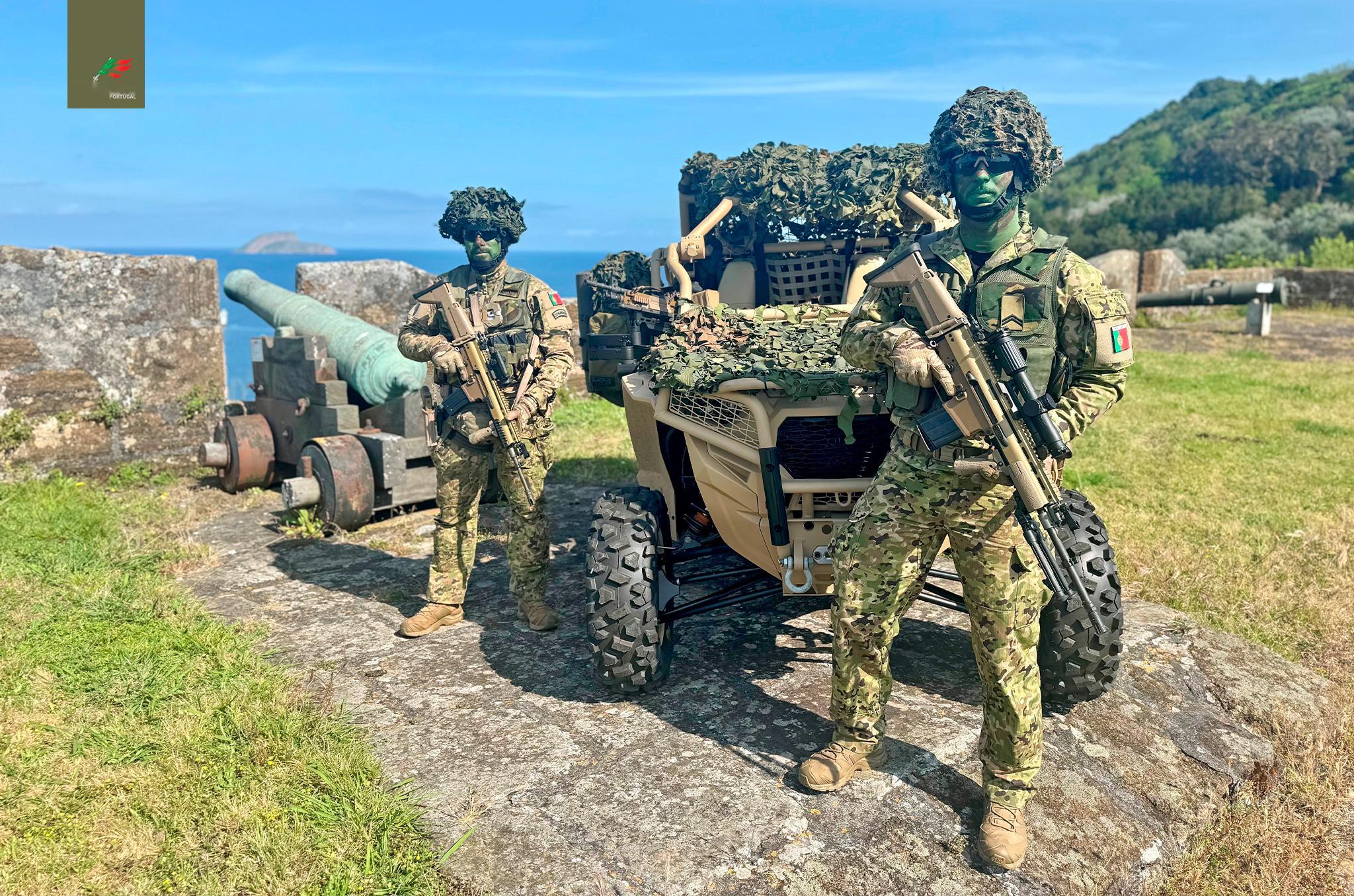 葡萄牙亚速尔群岛军事区第1步兵营接收了两辆Polaris MRZR-D2全地形车