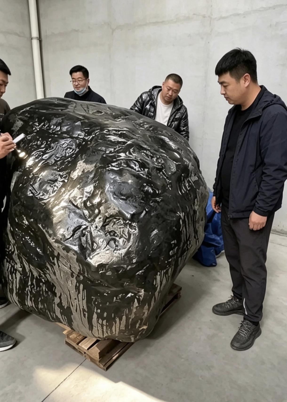 这么大的原石，能雕出啥啊？其它都一边站，开窗的才是大神级别的。总能在最好的位置开