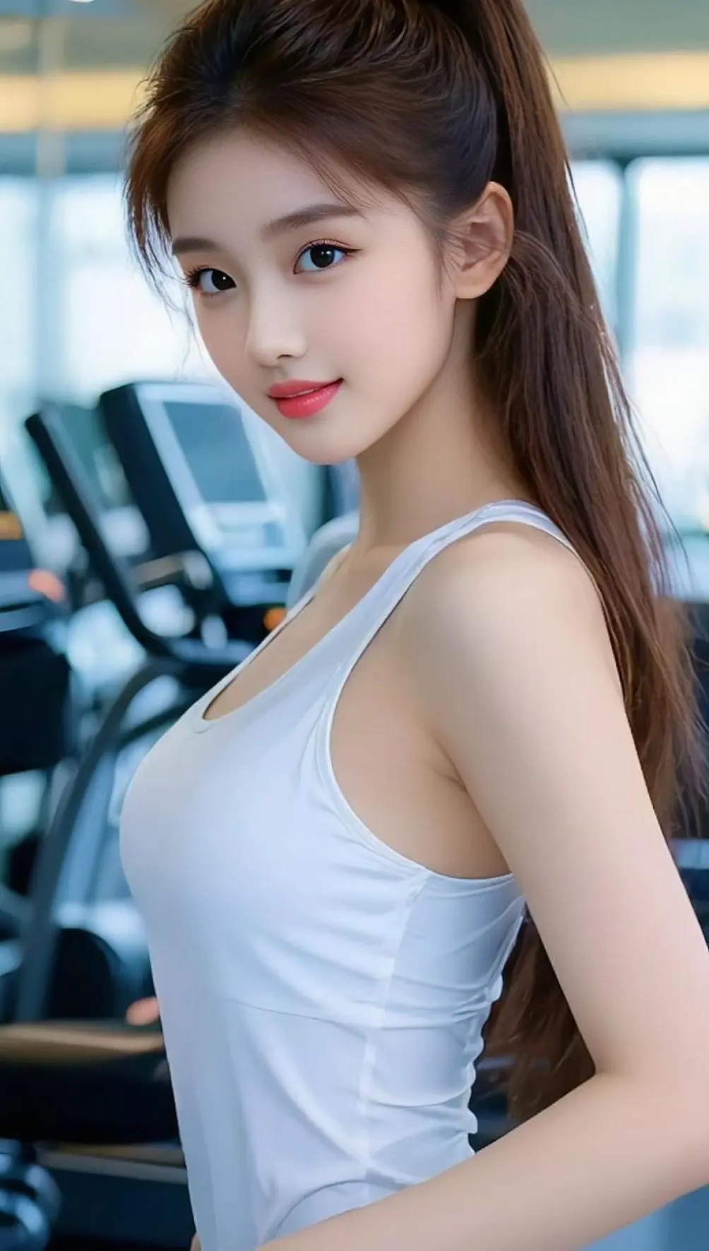 健身自拍照