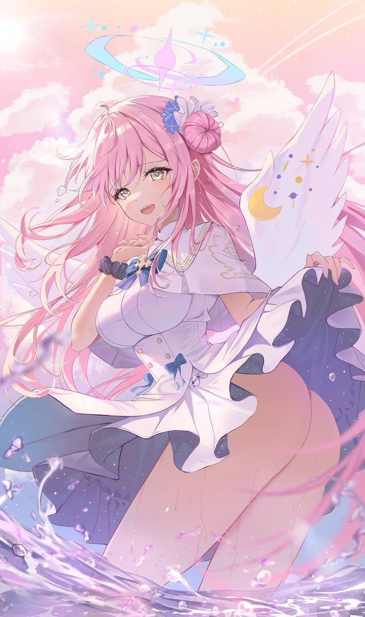 圣园未花——碧蓝档案——画师: Runa，