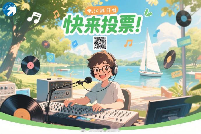 投票贴【官方发布】第1559期《岷江排行榜华语榜TOP20》投票进行中……【加油