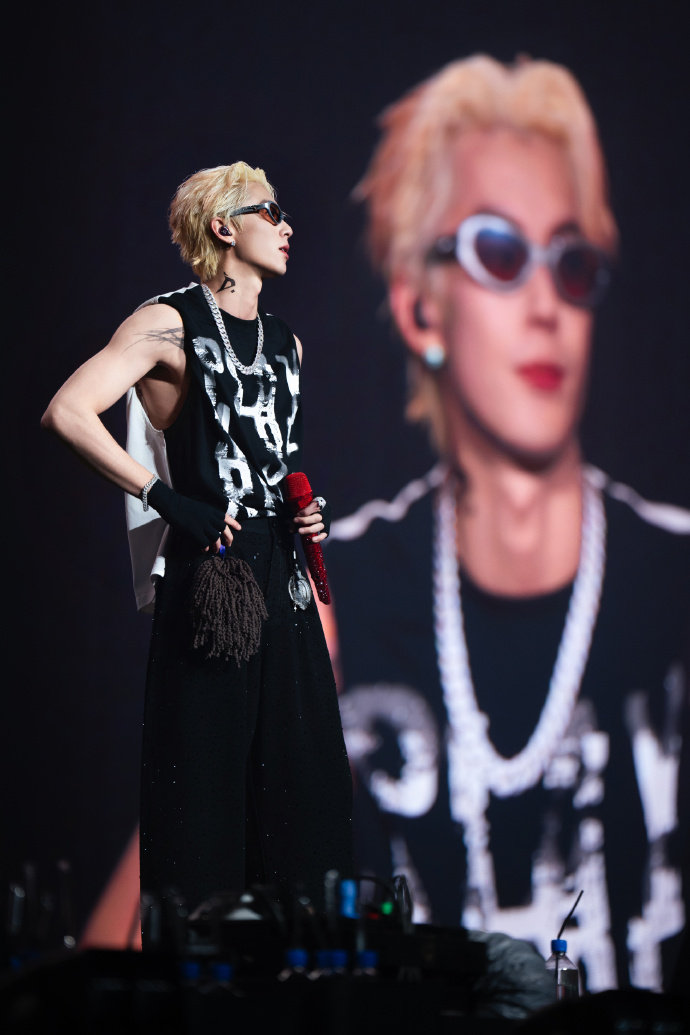 看完王鹤棣演唱会后劲还在 循环现场版旋律时，很容易回想起那个热闹的夜晚。王鹤棣的