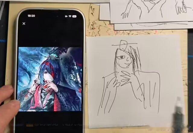 我的画画水平： 