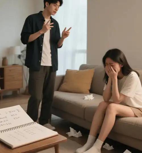 浙江嘉兴，女子看男友手机，发现他跟别的女人有相约去开房，两人因此大吵一架，男友激