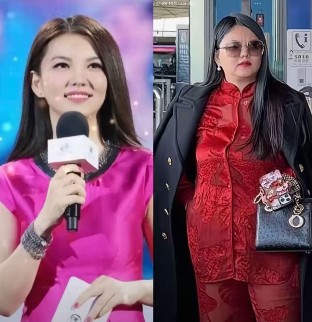 我问了开超市的嬢嬢

李湘那么有钱怎么不减减肥

她低头笑笑，最后才憋出了一句话