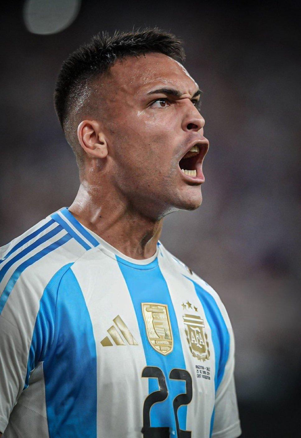 劳塔罗·马丁内斯超越埃尔南·克雷斯波，升至阿根廷国家队历史射手榜第四位🇦🇷莱