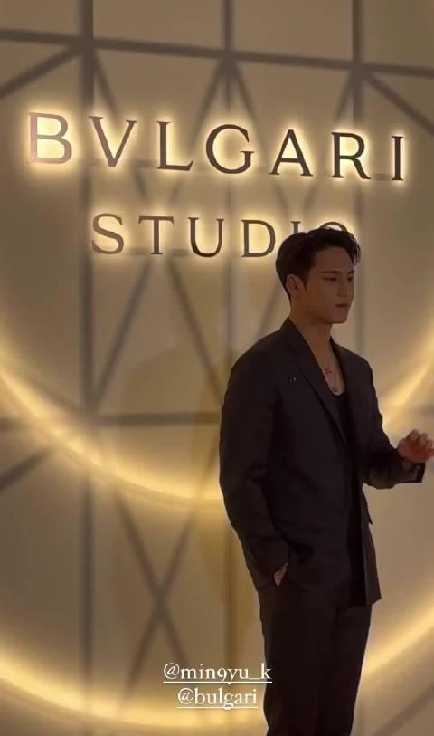 Mingyu金珉奎超话 
240319 两年前的宝格丽 ​​​