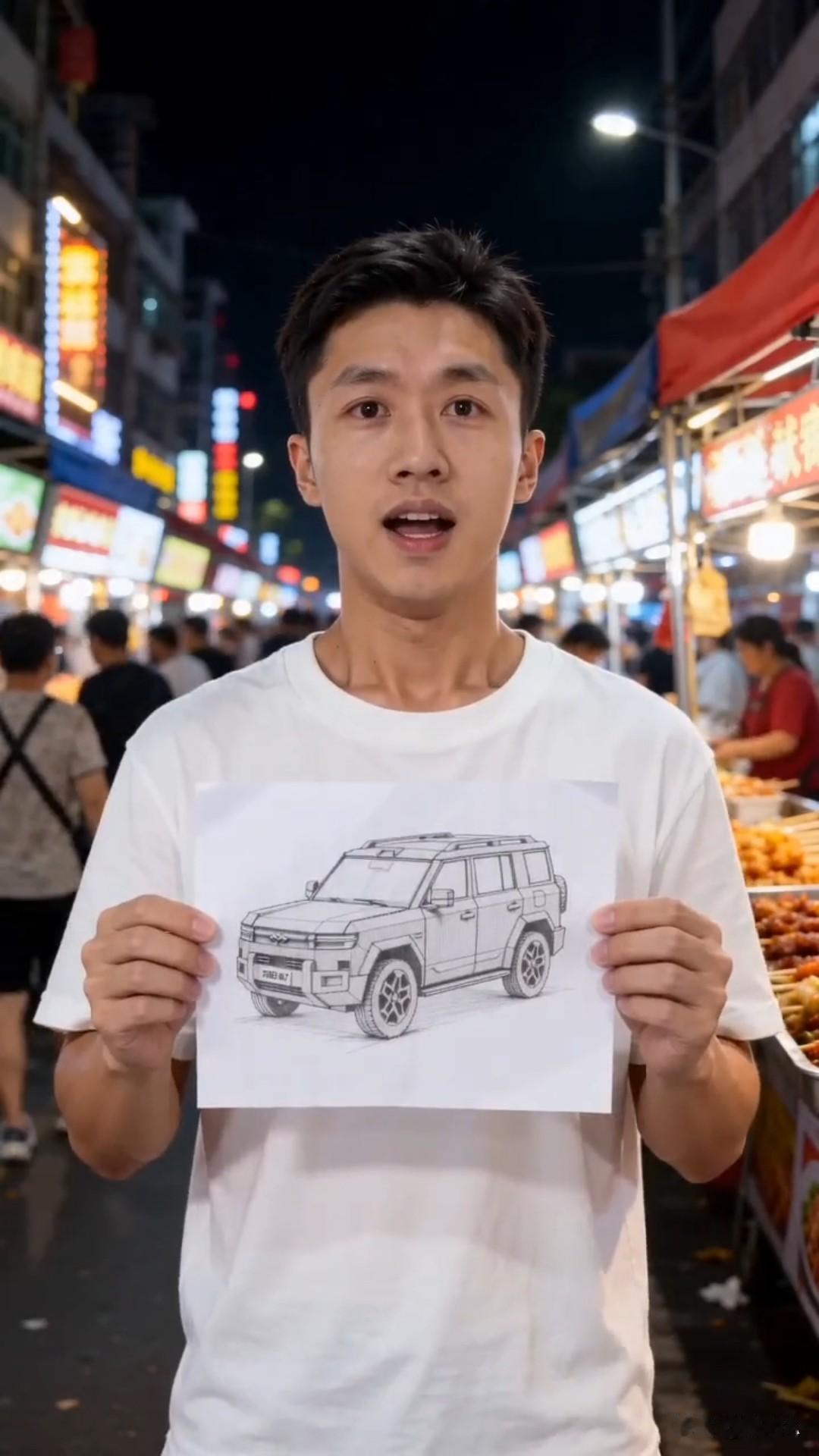 手工打卡｜全网首台纸板方程豹钛7完工！
严格按原厂尺寸等比例缩放，完美还原钛7标