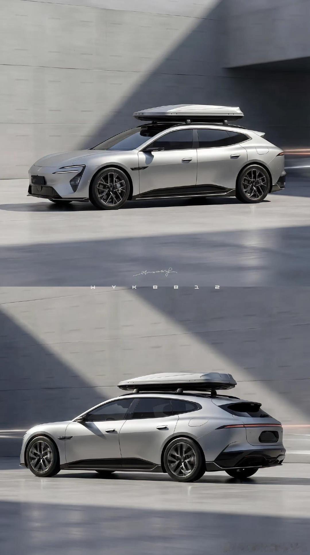 阿维塔06t外观最新配色来啦！银色外观是真的帅 （