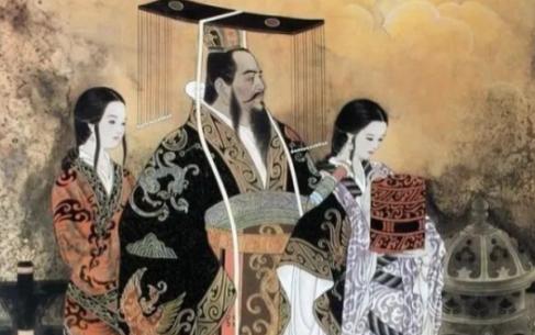 汉武帝乳母获重罪被判极刑，临刑之际，她频频回首、泪眼凝望汉武帝。

未央宫殿前，
