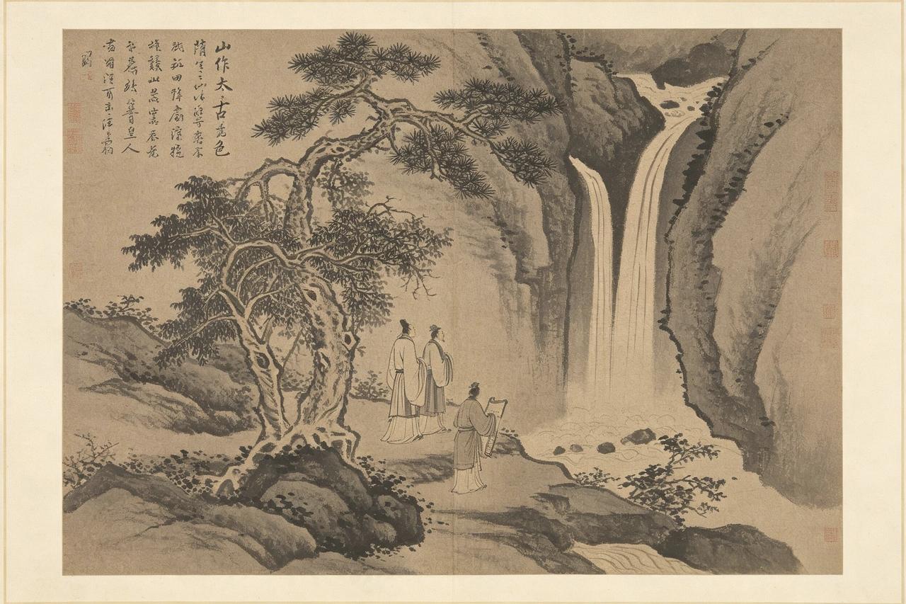 不止古人喜欢，现在的人也喜欢。瀑布就是团宠。
