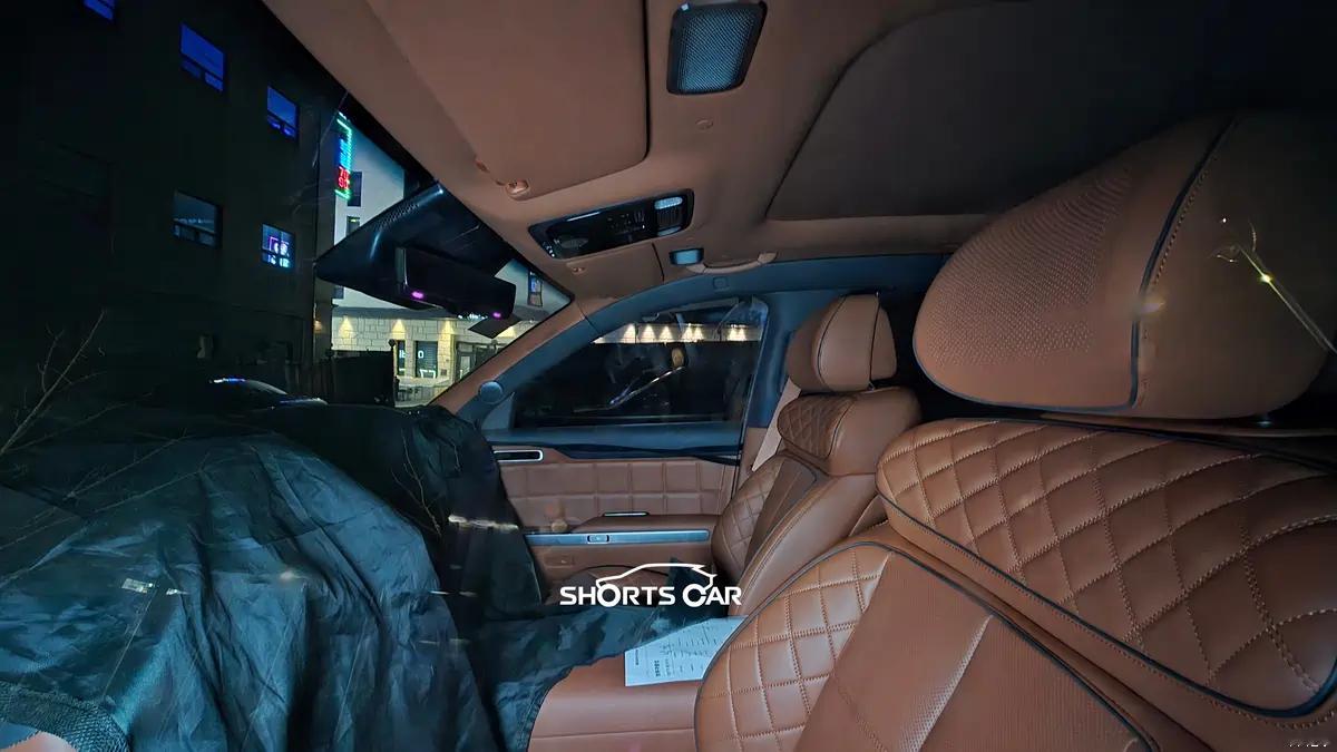 捷尼赛思GV90内饰谍照 