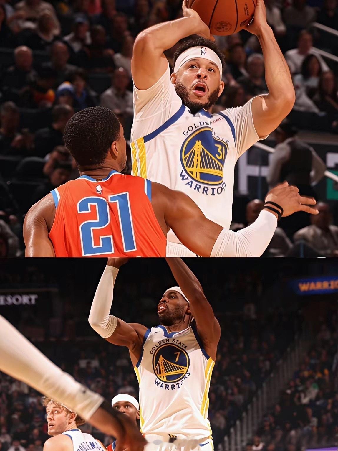 刚刚无库勇士112：124遗憾败雷霆，再次坐实三个不得不承认的事实：1、没有库里