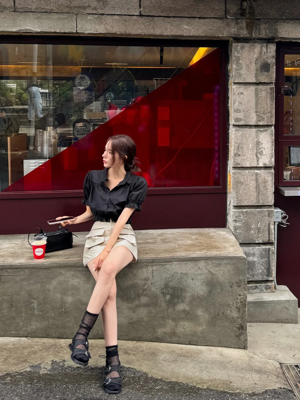 🇰🇷韩国甜酷减龄穿搭🖤
