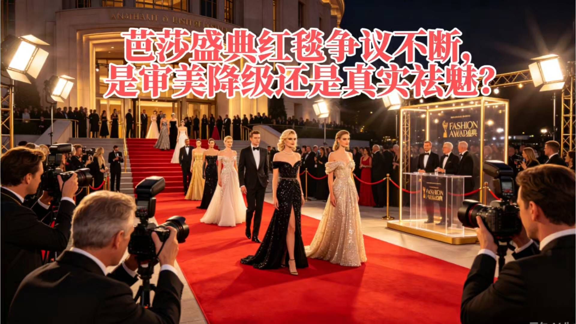 芭莎盛典红毯争议不断，是审美降级还是真实祛魅？