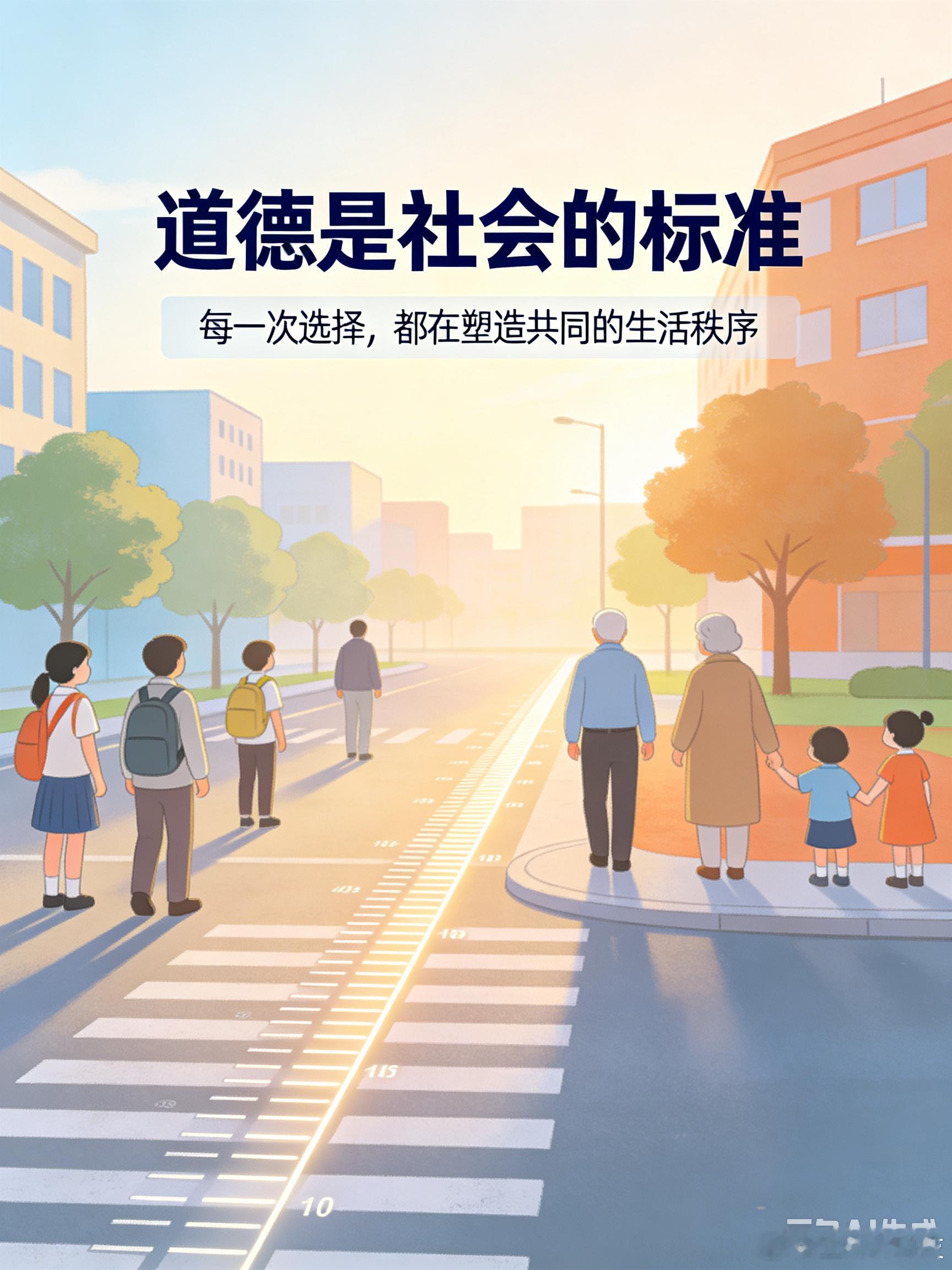 做早饭时想 【道德在前 法律在后】治理国家的标准是什么？当然是道德而不是法律。长
