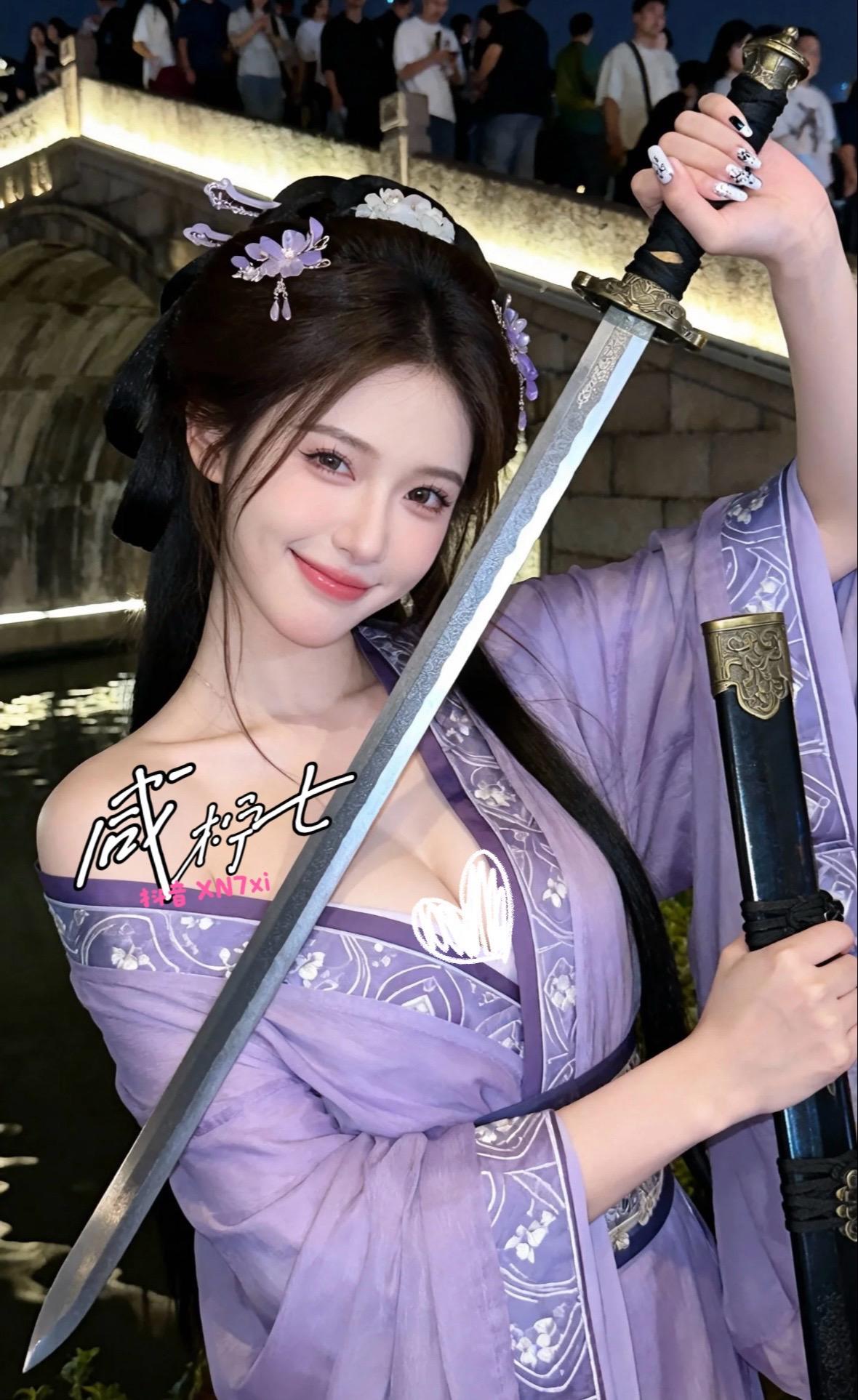 盼情郎曹云金 古风 汉服 美女
