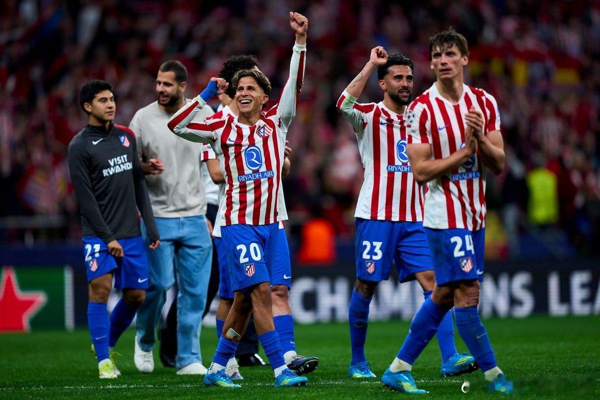 马竞1比2巴萨Giuliano Simeone 