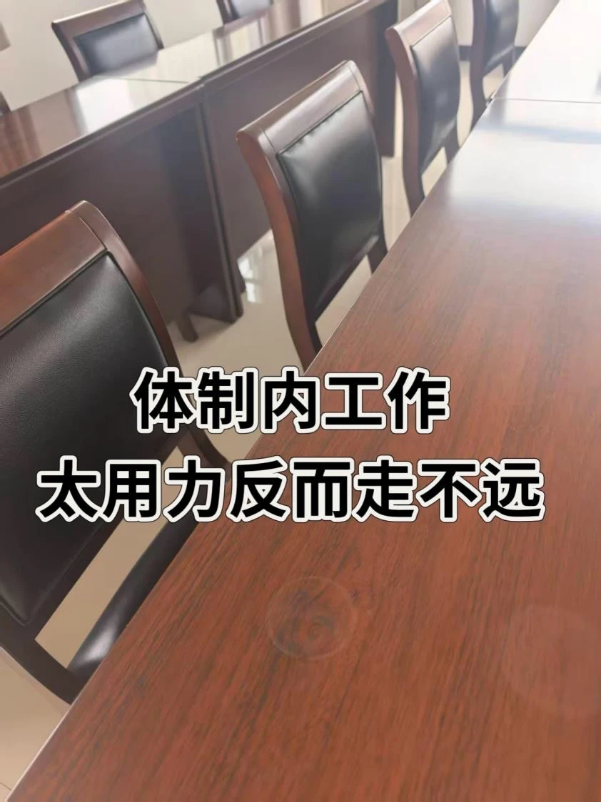 体制内单纯的4种表现
