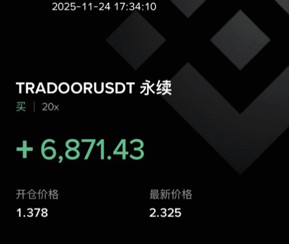 TRADOOR  精准把握上升空间 