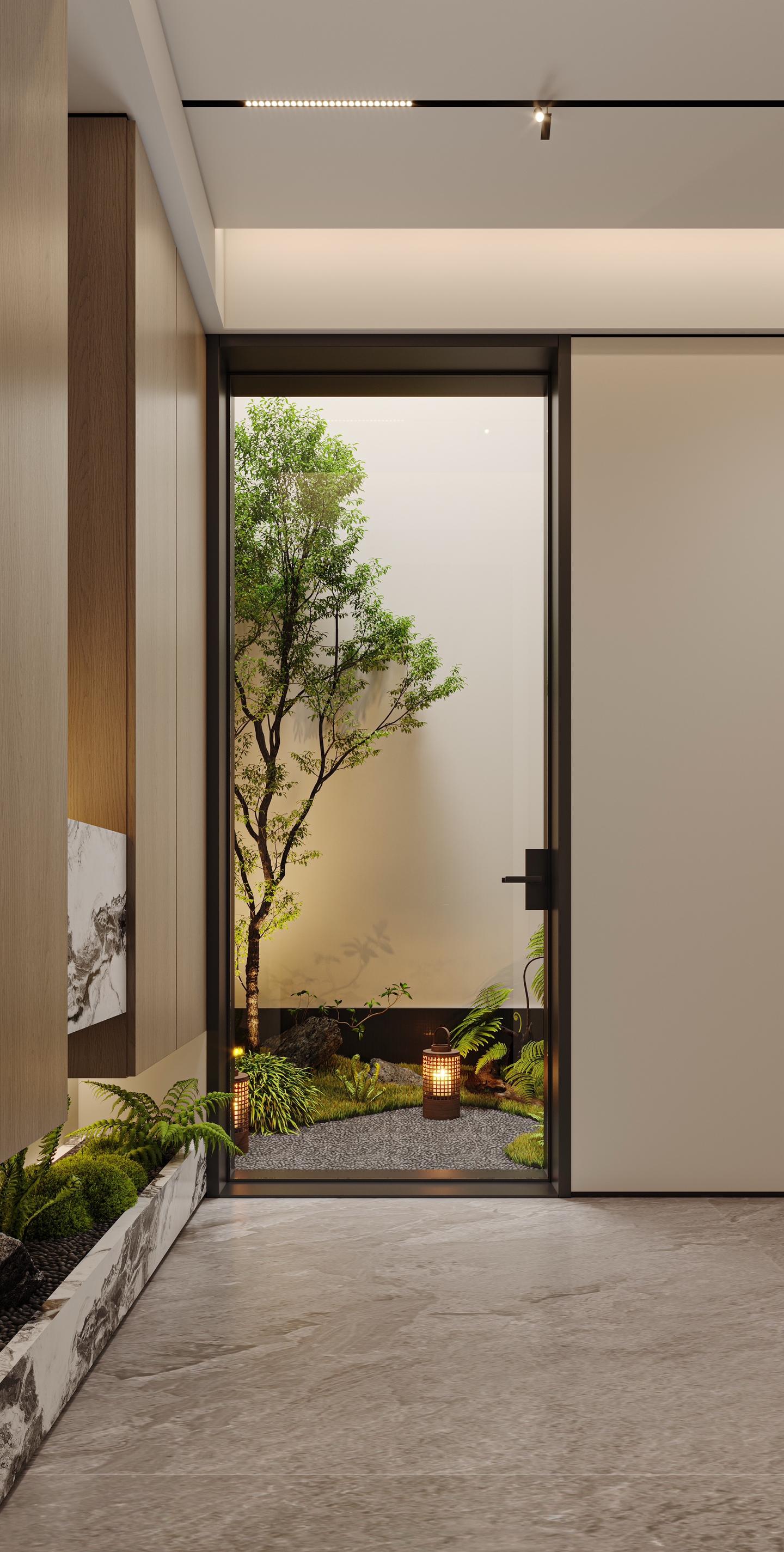 昆明春色锁院中！爆改合院别墅把四季搬进家。▫️当现代极简遇上东方意境 ...