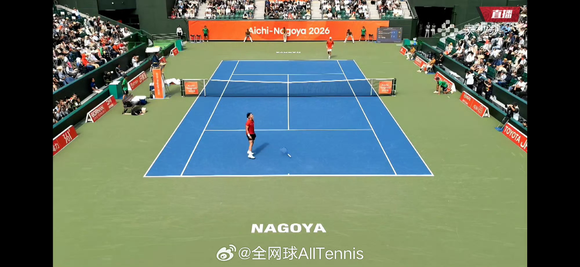 黄泽林收获亚运会男单金牌，吴易昺获得银牌❗️2026亚运会网球项目男单决赛，黄泽