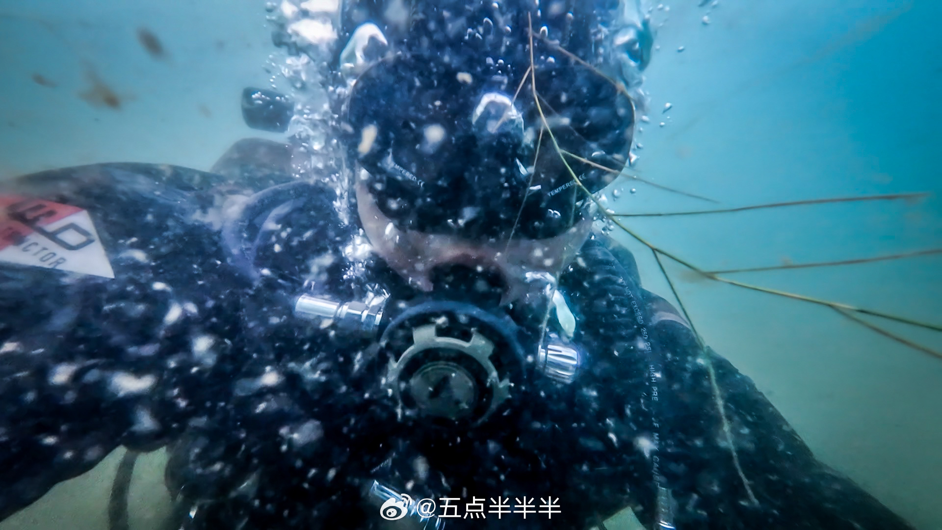 带6个瓶属实有点累陆地是牛马，水下也是牛马日常分享潜水