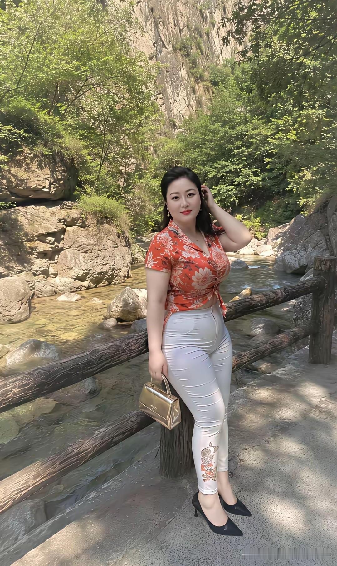 夏日就该和大自然来一场浪漫邂逅，穿搭必须清新自然。颜色上选浅色系，像淡蓝、嫩绿、