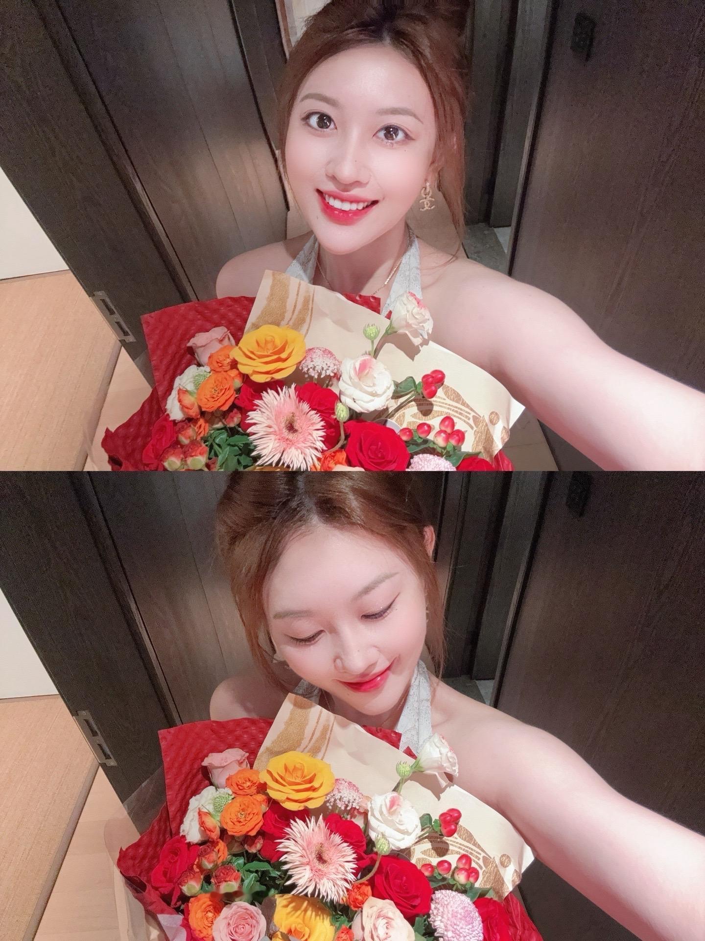 晶晶的祝福永远都是如此的朴实无华。嘿嘿嘿～～开心！