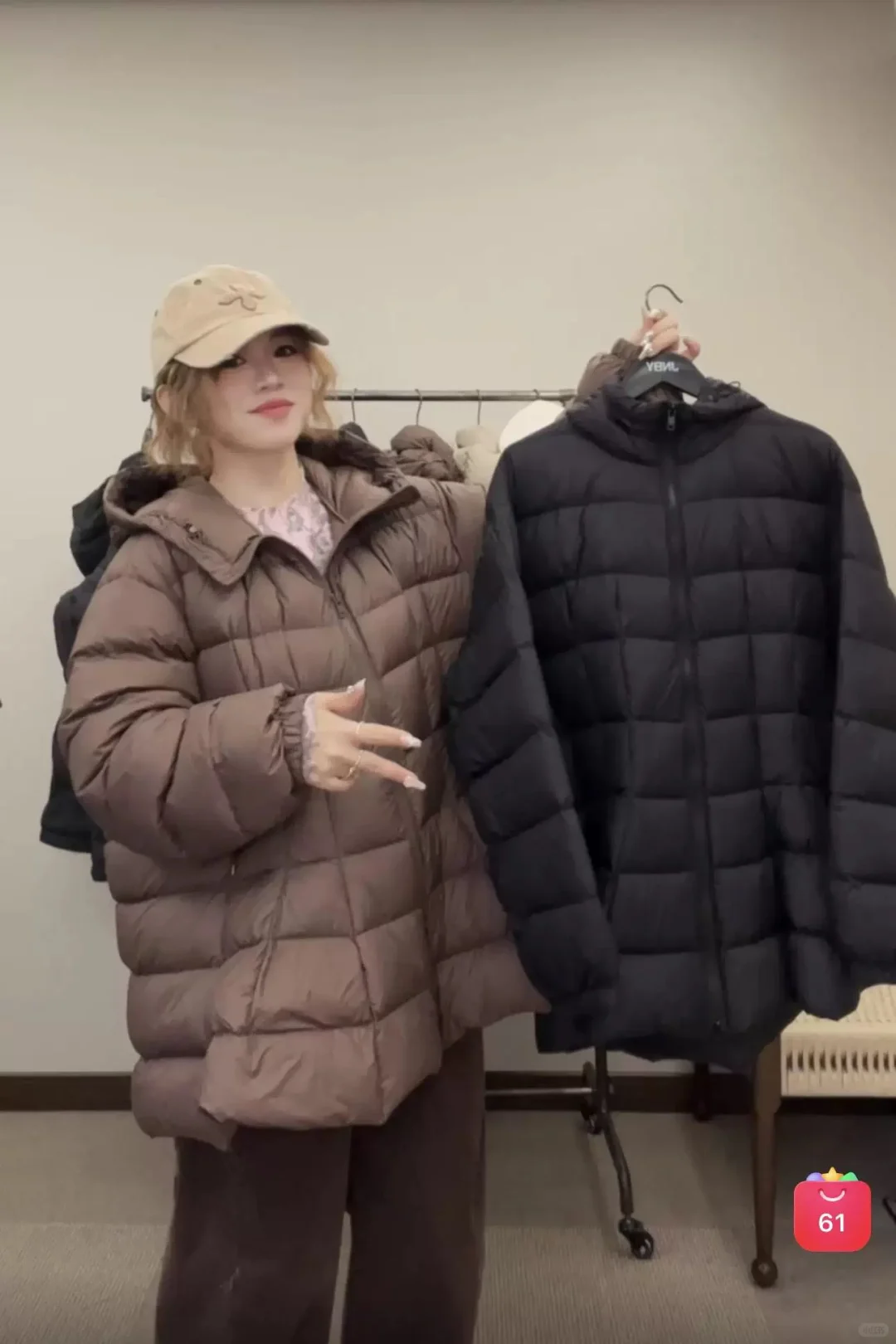 JNBY江南布衣2024冬款专柜正品羽绒服外套 5O0C12160
