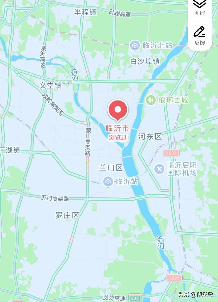 1994 年临沂撤地设市，确立兰山、罗庄、河东三区的行政区划框架，历经三十余年发