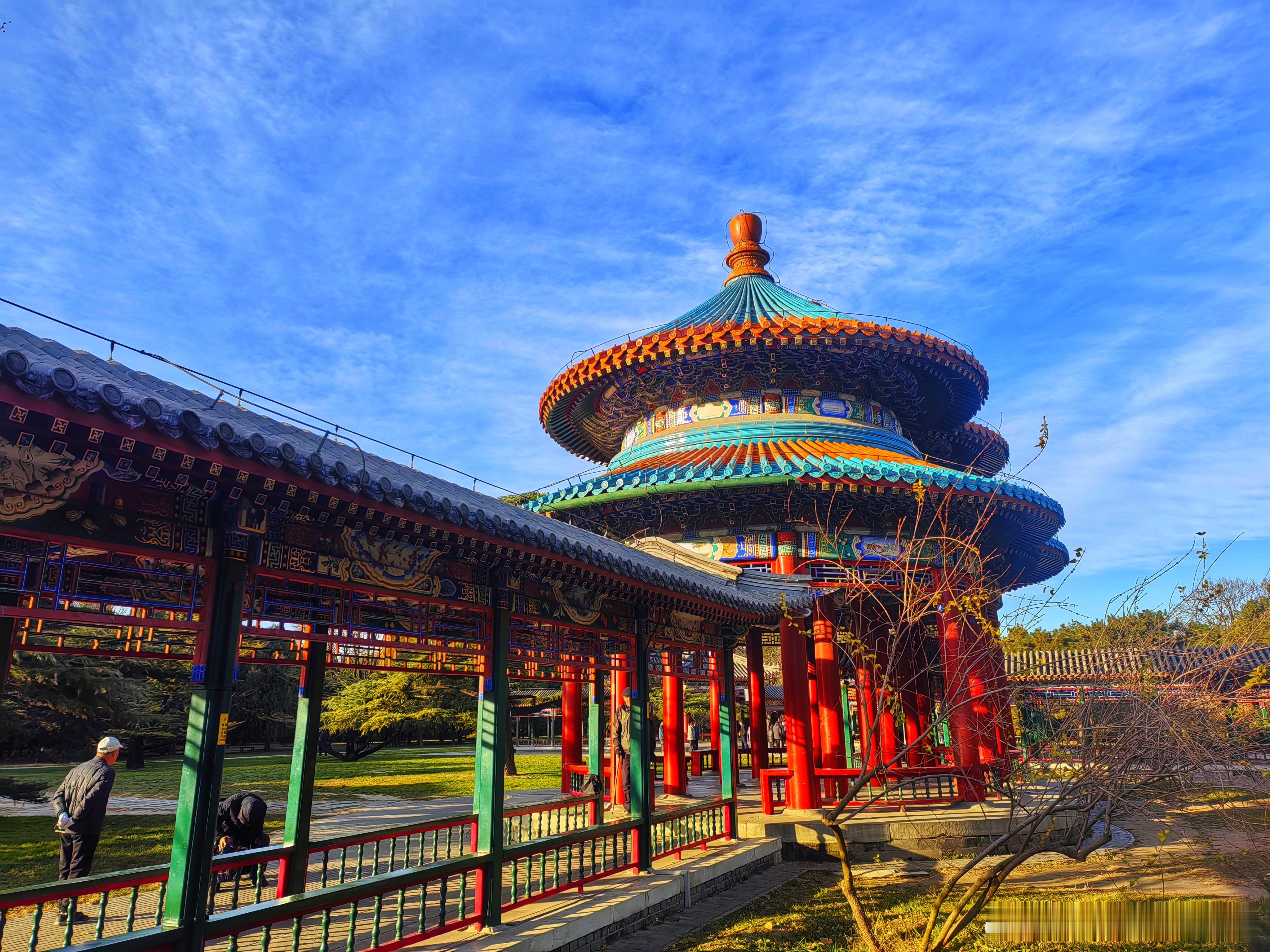 冬日天坛公园  摄影