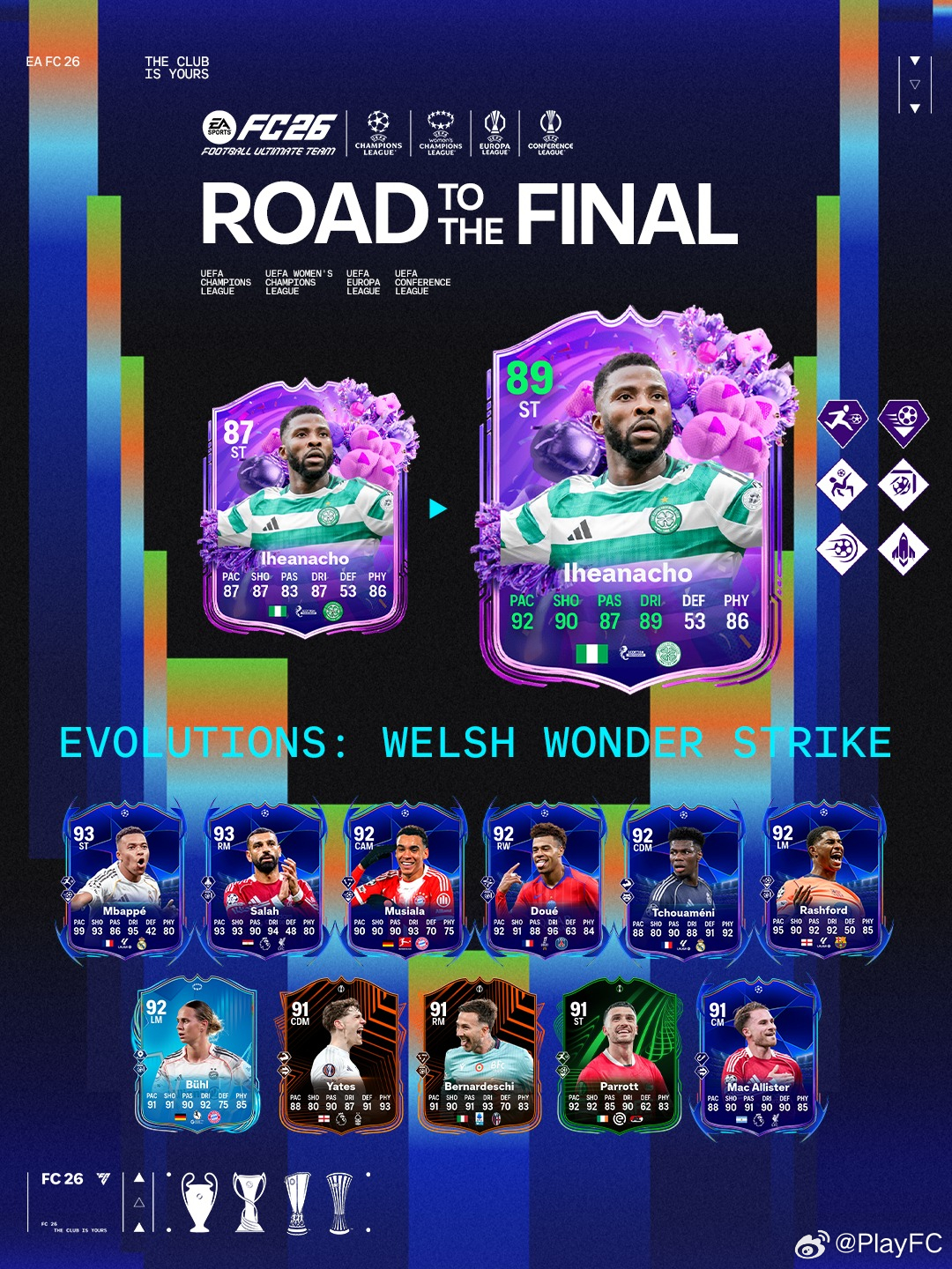 4月3日【新增进化】共 2 个1. 战斗到底｜金币 30,000 & FC Po