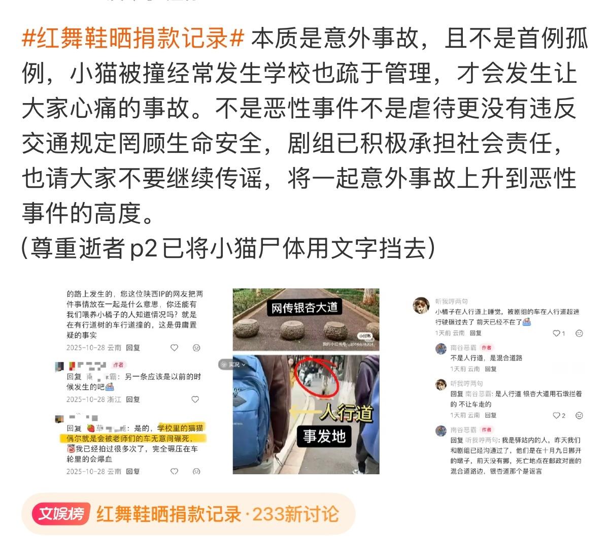 红舞鞋晒捐款记录 第一次知道原来云大还有很多这样类似事件，所以谣传真的很多吧，事