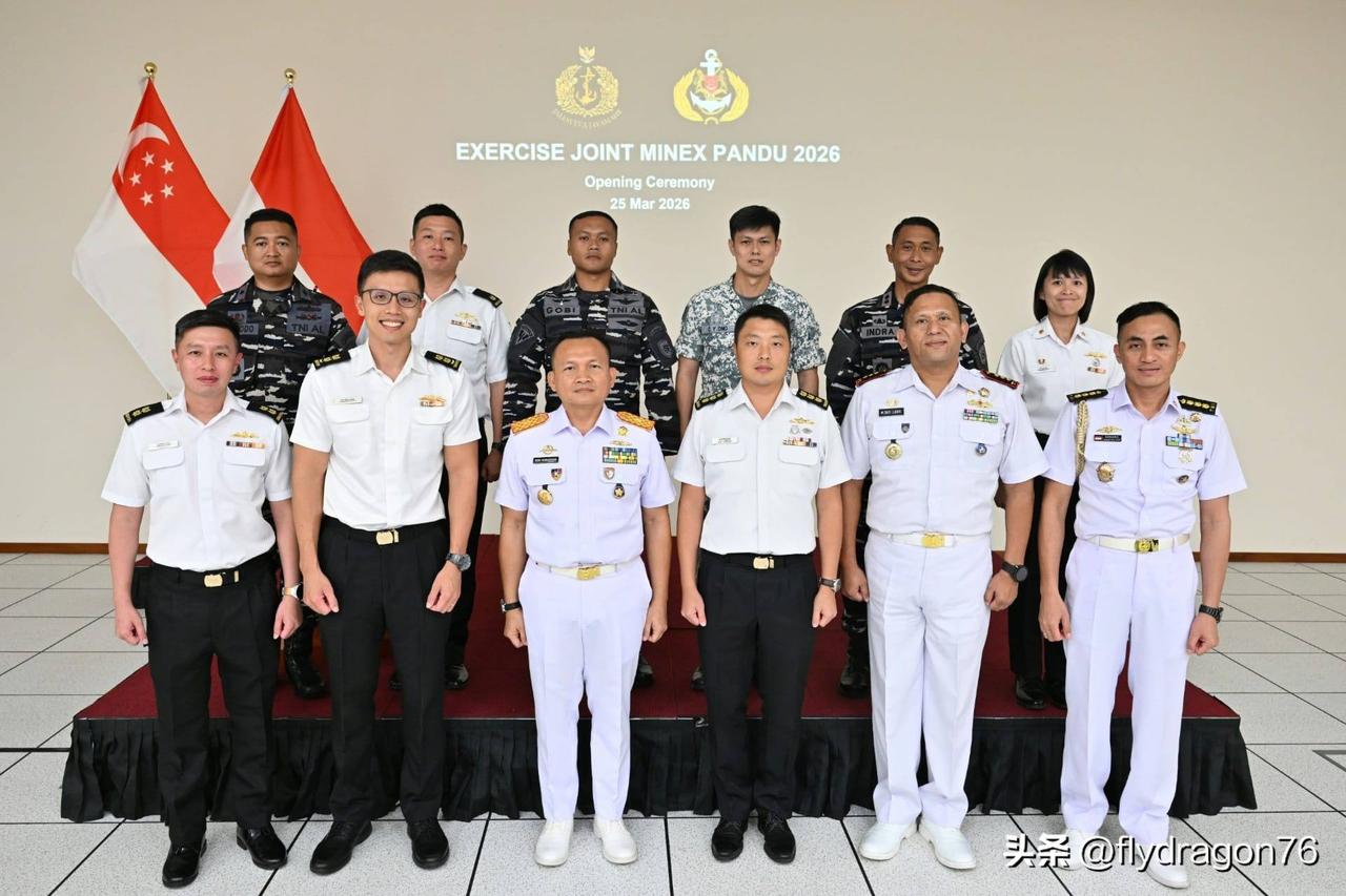 🇮🇩🇸🇬新加坡共和国和印度尼西亚海军于2026年3月25日至4月1日在樟