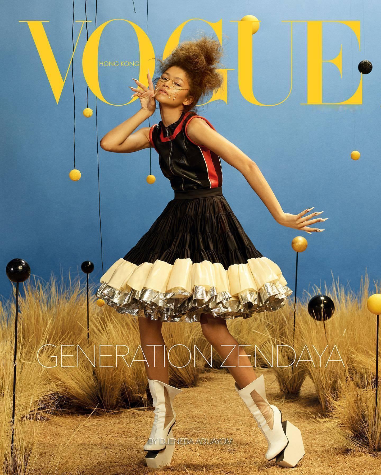 VOGUE China八月刊。 时尚女王赞达亚。 暑期《奥德赛》蜘蛛侠:崭新之日